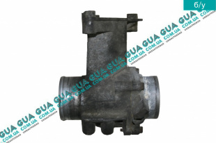 Кронштейн / корпус клапана ЄГР / патрубок EGR ( трубка рециркуляции выхлопных газов )   