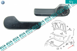 Ручка открытия капота   