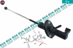 Главный цилиндр сцепления 15.87mm   
