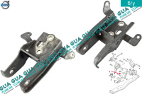 Кронштейн опори / подушки двигателя передний Volvo / ВОЛЬВО S40 2000-2003 1.9DI (1870 куб.см.)