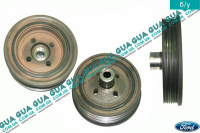 Шкив коленвала демпферный 6 ручейков ( Шкив коленчатого вала )