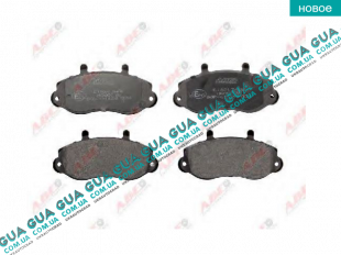 Тормозные колодки передние ( R15 )   