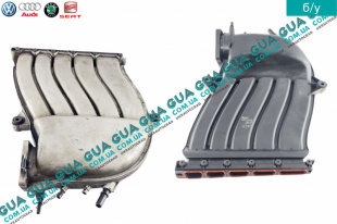 Впускной коллектор ( пластик ) VW / ВОЛЬКС ВАГЕН PASSAT 1997-2005 / ПАССАТ 97-05 2.3 5V (2324 куб.см.)