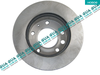 Тормозной диск вентилируемый передний