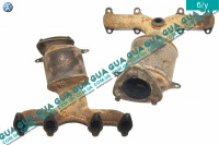 Выпускной коллектор с катализатором 