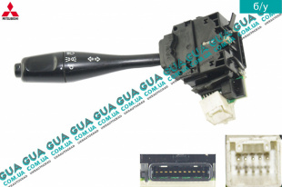 Подрулевой переключатель поворотов / света фар Mitsubishi / МИТСУБИСИ PAJERO III 2000-2006 / ПАДЖЕРО 3 00-06 2.5TD 4WD (2477 куб.см.)