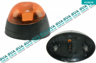 Указатель поворота правый боковой повторитель желтый ( поворотник ) 1шт   