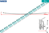 Трос замка задней левой распашной двери нижний L810