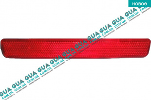 Отражатель заднего бампера ( правый ) VW / ВОЛЬКС ВАГЕН TRANSPORTER V 2003- / ТРАНСПОРТЕР 5 03- 2.0TDI (1968 куб.см.)