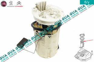 Датчик уровня топлива в баке ( колба с насосом )   