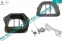 Воздухозаборник печки