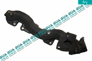 Выпускной коллектор левый Jaguar / ЯГУАР XJ 3.0 V6 D (2993 куб.см.)