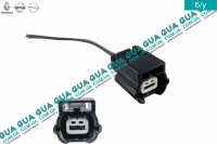 Фишка датчика давления масла / температури корпуса термостата с проводами / разъем / штекер генератора / колодка ABS / фонаря номерного знака / компрессора кондиионера ( 2 провода ) Nissan / НИССАН X-Trail T31 / ИКС-ТРЭЙЛ Т31 2.0dCi (1995 куб. см.)