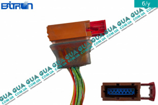 Фишка блока управления топливного насоса   