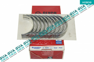 Вкладыши коренные ( комплект ) +0.25mm Renault / РЕНО CLIO II / КЛИО 2 1.9DTI (1870 куб.см.)