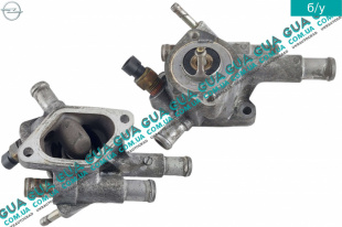 Корпус термостата ( термостат ) Opel / ОПЕЛЬ CORSA C 2000-2009 / КОРСА С 00-09 1.7DTI V16 (1686 куб. см.)