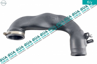 Патрубок интеркулера от турбины к интеркулеру   