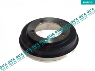 Тормозной барабан Ford / ФОРД TRANSIT 2006- / ТРАНЗИТ 06- 2.4TDCI (2402 куб.см)