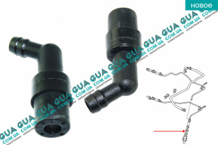 Клапан сапуна / вентиляции картерных газов ( обратный, DOHC ) 1 шт.   