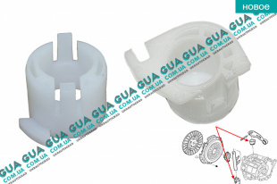 Втулка вилки сцепления верхняя /нижняя ( комплект 2шт )   