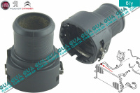 Фланец патрубка радиатора ( трубки )