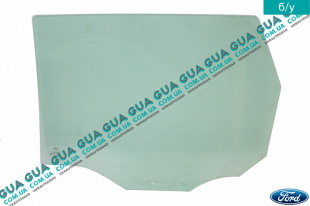 Стекло двери задней правой ( универсал ) Ford / ФОРД FOCUS I 1998-2004 / ФОКУС 1 98-04 1.6 V16 (1596 куб. см.)