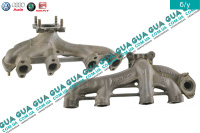 Коллектор выпускной Seat / СЕАТ IBIZA III 2002-2008 1.9SDI (1896 куб.см.)