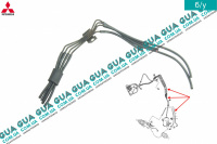 Шланги / патрубки вакуумной системы переднего моста ( трубки ) Mitsubishi / МИТСУБИСИ PAJERO III 2000-2006 / ПАДЖЕРО 3 00-06 3.5 (3497 куб.см.)