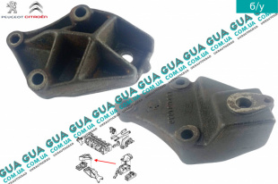 Кронштейн подушки / опора / лапа подвески двигателя   