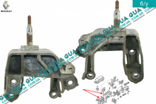 Кронштейн подушки ( опоры ) КПП   