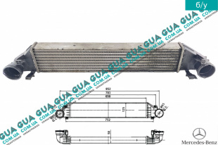 Радиатор интеркулера   