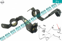 Кронштейн шланга / патрубка гидроусилителя руля ( трубки ГУРа ) Nissan / НИССАН ALMERA N16 / АЛЬМЭРА Н16 2.2 DCI ( 2184 куб.см.)