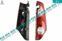 Фонарь задний правый распашная дверь Renault / РЕНО KANGOO 2009- / КАНГУ 09- 1.2 TCe (1197 куб.см.)