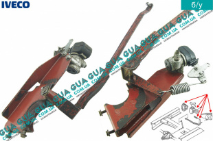 Регулятор / рычаг тормозных сил / тормозного давления в сборе   