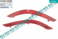 Отражатель заднего бампера ( катафот ) левый 15-