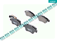 Тормозные колодки передние ( грузовой / с датчиком )