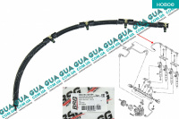 Трубка топливная обратки ( возвратка ) шланг форсунок 10-