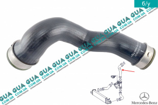 Патрубок интеркулера верхний ( от радиатора к коллектору )   