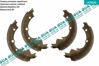 Тормозные колодки задние ( барабанные ) 254x89 с-ма LOCKHEED