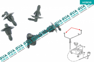 Переходник распылитель омывателя лобового стекла (1шт)   