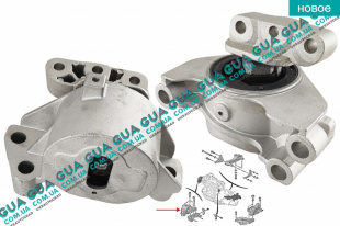 Подушка двигателя правая ( передняя )   