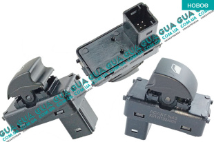 Кнопка стеклоподъемника левой двери   