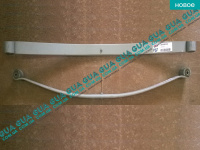 Рессора задняя ( однолистовая / метал ) 23мм