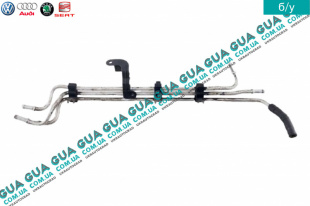 Трубки топливной системы к фильтру ( комплект )    