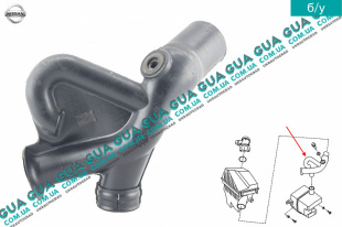 Воздуховод воздушного фильтра   