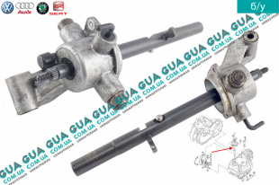 Механизм выбора / преключения коробки передачи КПП ( Актуатор )   