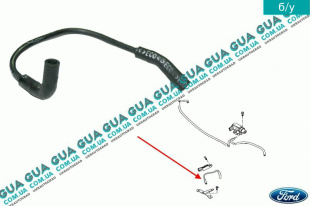 Труба / шланг датчика давления наддува воздуха ( мапсенсора ) Ford / ФОРД CONNECT 2002-2013 / КОННЕКТ 02-13 1.8TDCI (1753 куб.см)