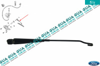 Щеткодержатель задних дверей / ляды ( дворник, рычаг стеклоочистителя, щетка стеклоочистителя ) лифтбэк Ford / ФОРД MONDEO III 2001-2007 / МОНДЕО 3 2.0 16V (1999 куб.см.)