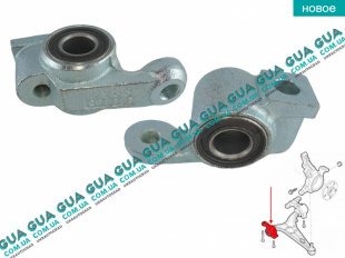 Кронштейн / сайлентблок переднего рычага передний ( втулка  1 шт. )   