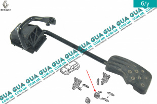 Педаль газа (акселератора, потенциометра )   